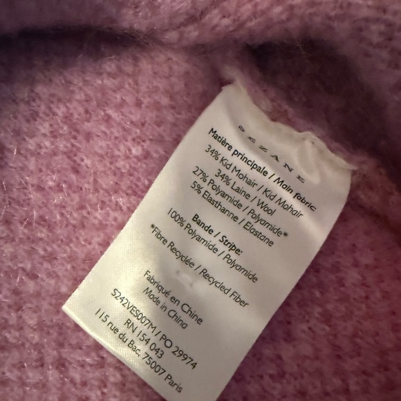 Sezane Teo Jacket in Lilac - Picture 8 of 8